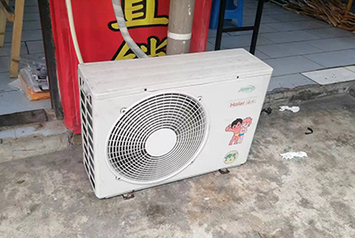 蓝田空调突然不制冷只吹自然风怎么办？