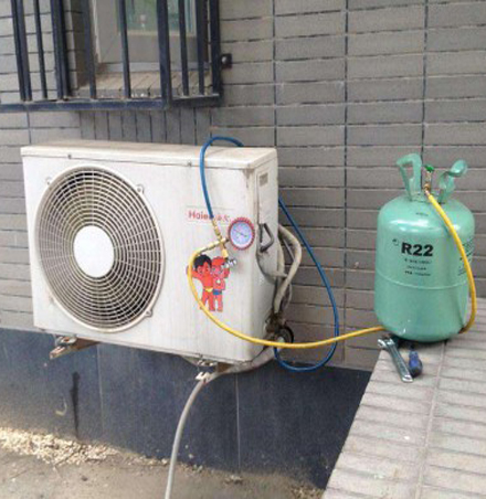 蓝田空调加氟